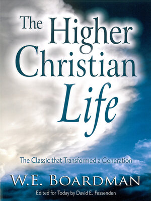 cover image of The Higher Christian Life